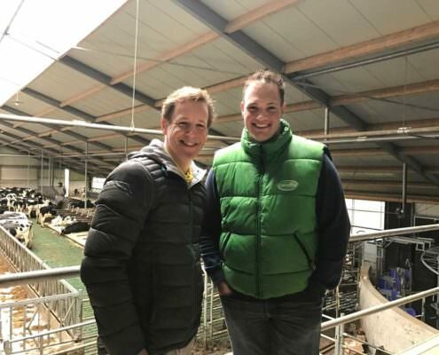 Epke Zonderland opende de staldeuren van Maatschap Korrel in Ouderkerk aan de Amstel