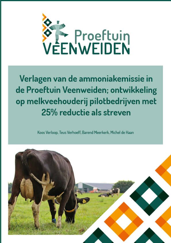 • Verlagen van de ammoniakemissie in de Proeftuin Veenweiden