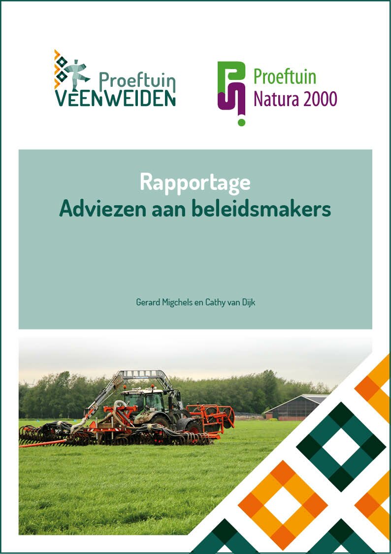 • Adviezen aan beleidsmakers